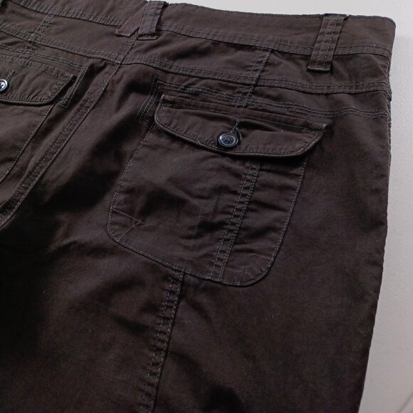 Urban Life Brown Cargo Capris - Picture 5 of 16